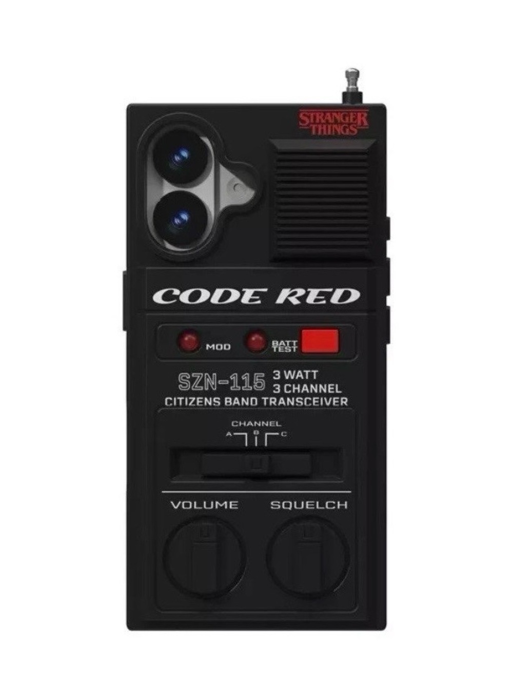 BRAND NEW Stranger Things Code Red Walkie Talkie Phone Case iPhone 17
